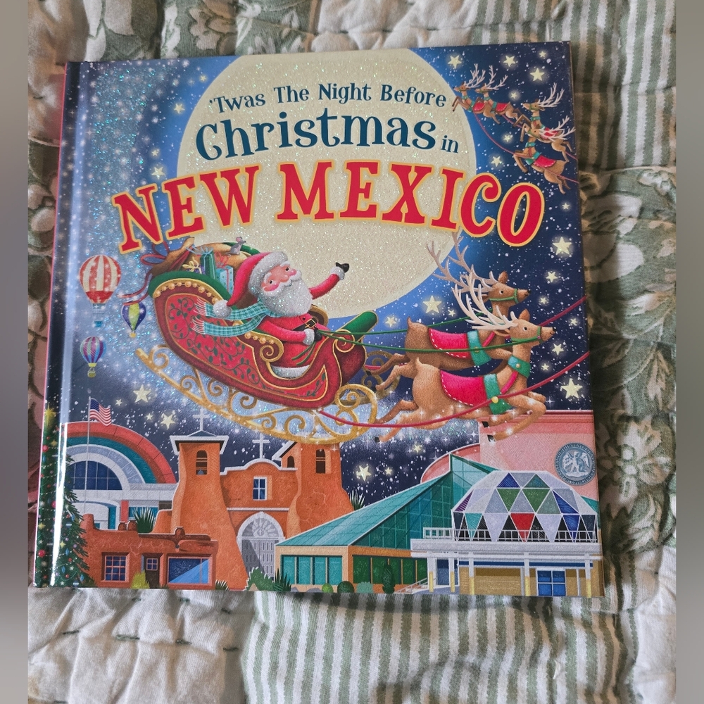 NWOT Christmas in New Mexico Book